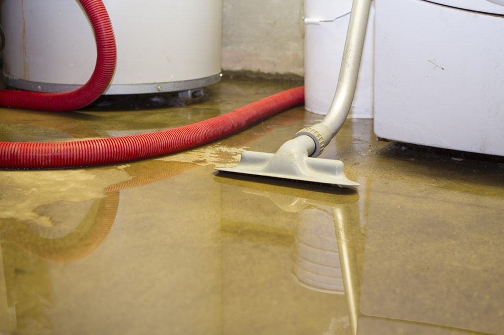 A flooded basement can cause massive damage to your home.