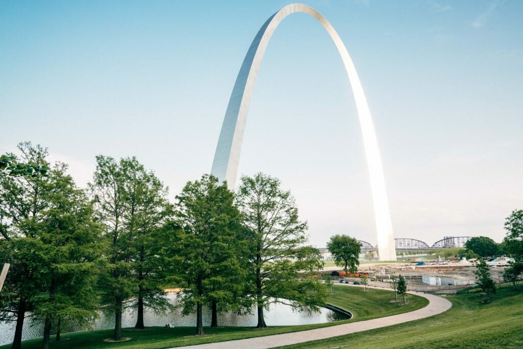 The St. Louis arch